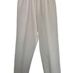 Alfred Dunner Mama Cropped Pull On White Pants Size 12 EUC #7974 Photo 0