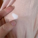 Free People  Pink Puff Shoulder Long Sleeve Sweater Womens S Boho Casual Photo 1