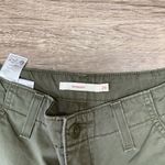 Levi's  94 Baggy Cargo Pants Womens 26 Wide Leg Army‎ Green Skater Grunge Military Photo 2