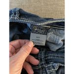 Silver Jeans Silver Suki Surplus Low Rise Denim Capri Jeans Women’s Size 27 W Thick Stitch Photo 5