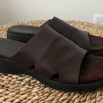 Croft & Barrow 90s Vintage Brown Slip-on Sandals Photo 0