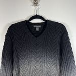 Inc International Concepts Lambswool Ombré Gray Black Sweater Size Large Photo 1