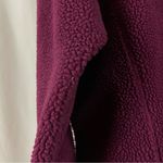 Lands' End Land’s End XL Plum Fleece Sherpa Half Zip Pullover Outdoor Hiking Jewel Tone Photo 2