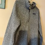 Patagonia Gray Better Sweater 1/4 Zip Fleece Photo 2