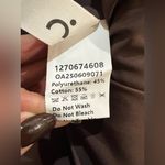 COMMENSE PU Leather Sleeveless Belted Midi Dress Color: Brown NWT Size Large Photo 9