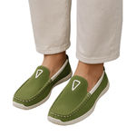 Predictions  size 7.5 green suede driving Mocs . Photo 0
