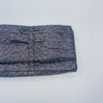 Lancome Silver Metallic Woven Fold Photo 2