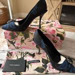 Dolce & Gabbana NEW Elegant Blue CRYSTAL Embellished Womens Pumps 36.5 Photo 0