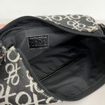 XOXO  Y2K‎ Black & Gray Logo Hobo Bag Purse Braided Handle Small Shoulder Bag Photo 9