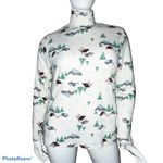Time & Tru Winter Theme Turtleneck Top Photo 3