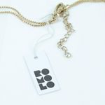 Romolo Adjustable Gold Feather Necklace Photo 1