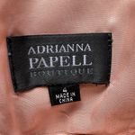 Adrianna Papell Intricate Beading Mesh Netting Overlay Lace Cocktail Dress 4 Photo 5