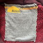 Aviator Nation Dip Dyed Neck Pink Hoodie Sweatshirt Size XS Tribe Patch Ombre Photo 6