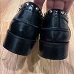 Maje  Leather studded loafers size 38 7.5 USA Photo 5