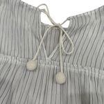 Madewell  Tiered Top in Haysboro Stripe COLOR White Wash Photo 9