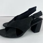 Naturalizer  Women’s Black Leather TREASURE SLINGBACK DRESS SANDAL Sz 9W Photo 0