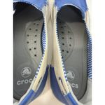 Crocs Walu Women’s Canvas Loafers Slip-On Blue US 9 Boat Shoes Photo 5