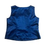 R & M Richards  2 piece Pantsuit Navy Blue Size 12 Photo 2