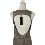 Lulus NWT  Surplice Sleeveless Maxi Dress with Side Slit Cutout Back Size Small Photo 6