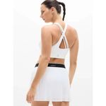 Athleta S Power Serve 13 1/2 Skort Bright White Small Photo 5