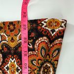 NWT CARA CARA Piper Top In Scarf Medallion C Sz XS turtleneck Orange Photo 3