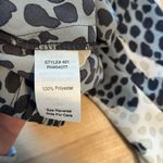 CAbi #401 Bella Skirt Blue & Cream Ombre Leopard Print W/ Pockets, Small Photo 5