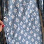 Velvet by Graham & Spencer button down shirt Blue Photo 2