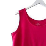 Lands' End Lands’ End Sleeveless Color Pink Cotton Essential Minimalist SZ L Photo 2