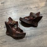 MIA Vintage 80’s Joplyn Wood Block Heels- Size 8 Photo 2