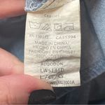 Wrangler Retro Boyfriend Style Embroidered Pearl Snap Chambray Top Large Western Photo 7