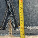 Jessica Simpson  denim skirt size 27 adorn high waist skirt distressed button up Photo 2