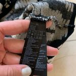 Forever 21  Black/White Longsleeve Midi Dress Sz M Photo 4