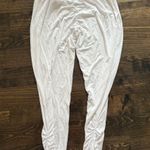 Michael Lauren  Leggings White Ruffle Photo 3