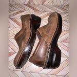 Size 8 BOC b.o.c. Womens Leather Brown Loafers Shoes Mules Photo 7