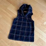 BCBGeneration Plaid Cowl Neck Tank, Keyhole Back, Black, Red, White, Size XS Photo 11