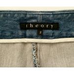 Theory  Tara Denim Wide Leg Jeans - Size 2 - EUC Photo 6