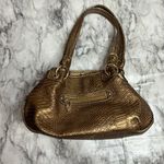 Kathy Van Zeeland Vintage Chunky Y2K Shoulder Bag Gold by  90s Gems Photo 4