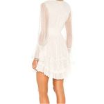 Hemant & Nandita Cleo Mini Dress Size Medium White Photo 2