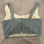 Prómesa Stylish Blue Denim Women cropped Top Photo 1