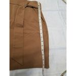INC  Women's High Rise Belted Regular Khaki Color(Salty Nut) Shorts Size 12 Photo 9