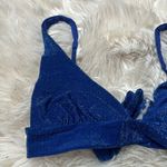 Monday swim Portofino Top in navy shimmer sz M Blue Size M Photo 5