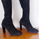 Stuart Weitzman  • Highland Boot over the knee thigh high black suede heeled Photo 9