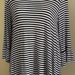 New Direction  Blue & White Stripes With Shoulder Lace Front Is Shorter S… Photo 0