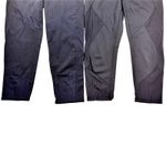 Athleta  Mesh Paneled Black Capris Athletic Leggings Women's Small Photo 3