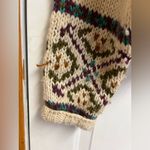 Liz Claiborne  vintage wool blend sweater front clasp vintage cardigan Photo 3