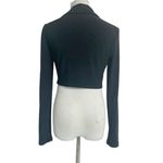 Joseph Ribkoff  Size 4 Cardigan Shawl Cropped Open Front Career Office Attire Photo 2