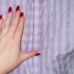 ZARA  Women's Size Small Purple Sleeveless Shoulder Pad Plaid Button Up Crop Top Photo 4