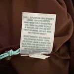 Kona Sol  | NWT Brown Rectangle Bralette Bikini Top Adjustable Strap | Size Large Photo 7