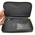 Michael Kors Black Zip Around Wallet Photo 2