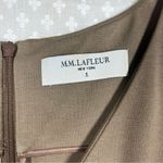 MM.LaFleur M.M. Lafleur Brown Sleeveless Sheath Midi Dress Photo 3